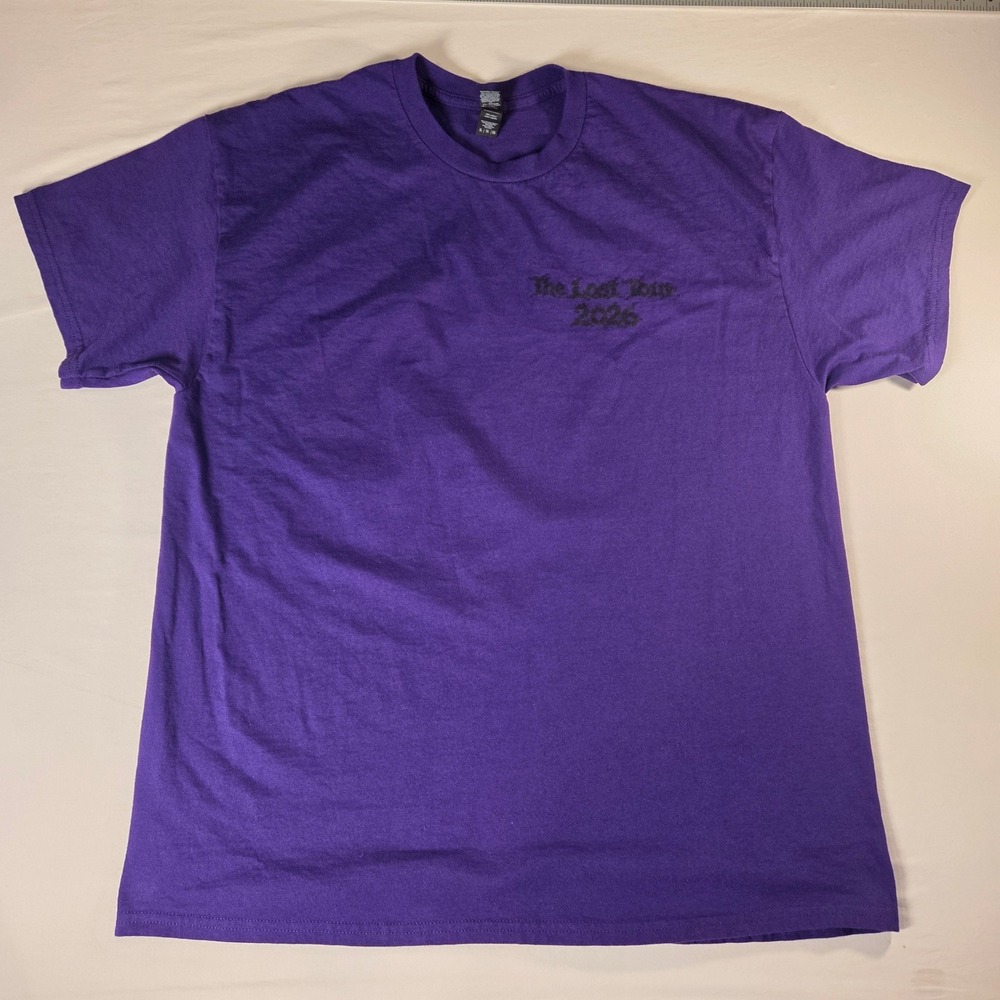 Phoebe Bridgers The Lost Tour 2026 Local Crew T Shirt Purple Size XL